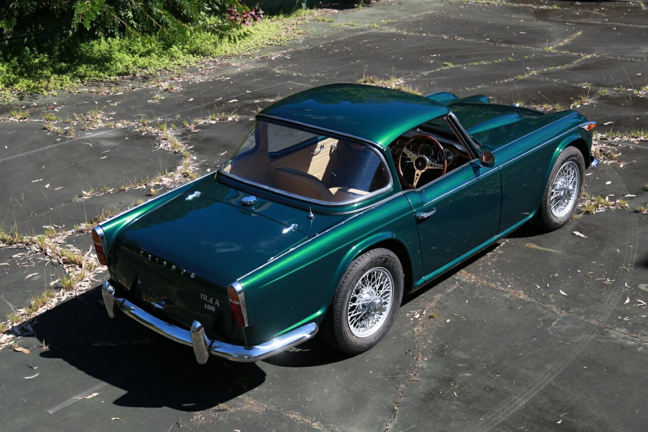 1965 TRIUMPH TR4A IRS 4 SP MANUAL + O/DRIVE 2D CONVERTIBLE