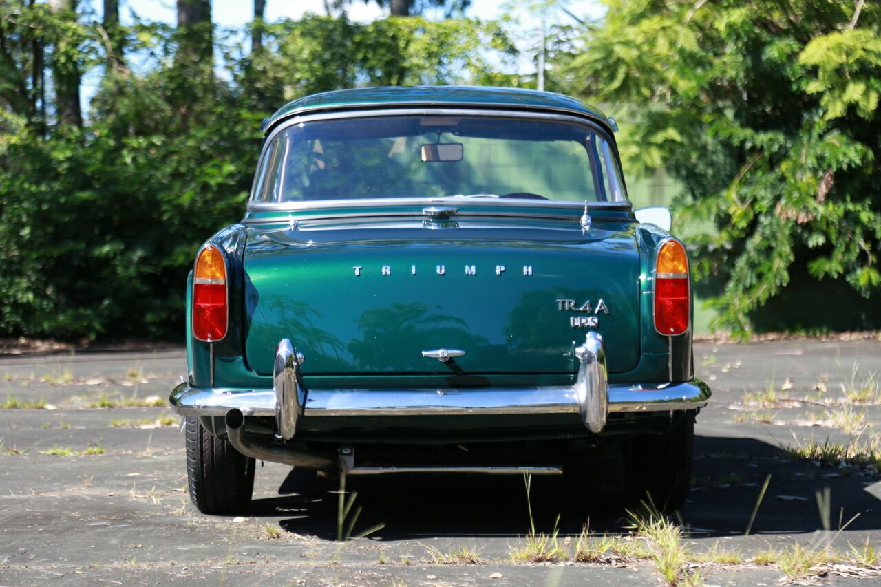 1965 TRIUMPH TR4A IRS 4 SP MANUAL + O/DRIVE 2D CONVERTIBLE