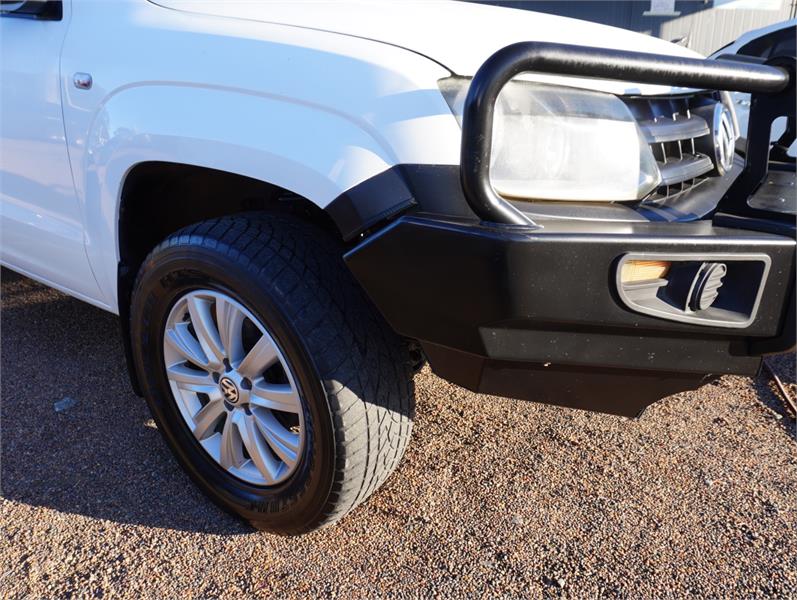 2011 VOLKSWAGEN AMAROK 2H MY12 TDI400 (4x4) 6 SP MANUAL DUAL C/CHAS