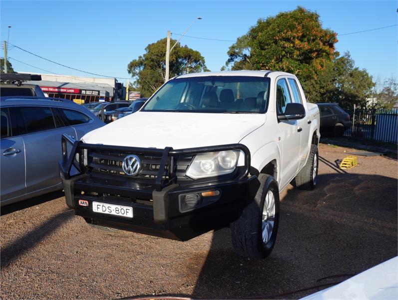 2011 VOLKSWAGEN AMAROK 2H MY12 TDI400 (4x4) 6 SP MANUAL DUAL C/CHAS