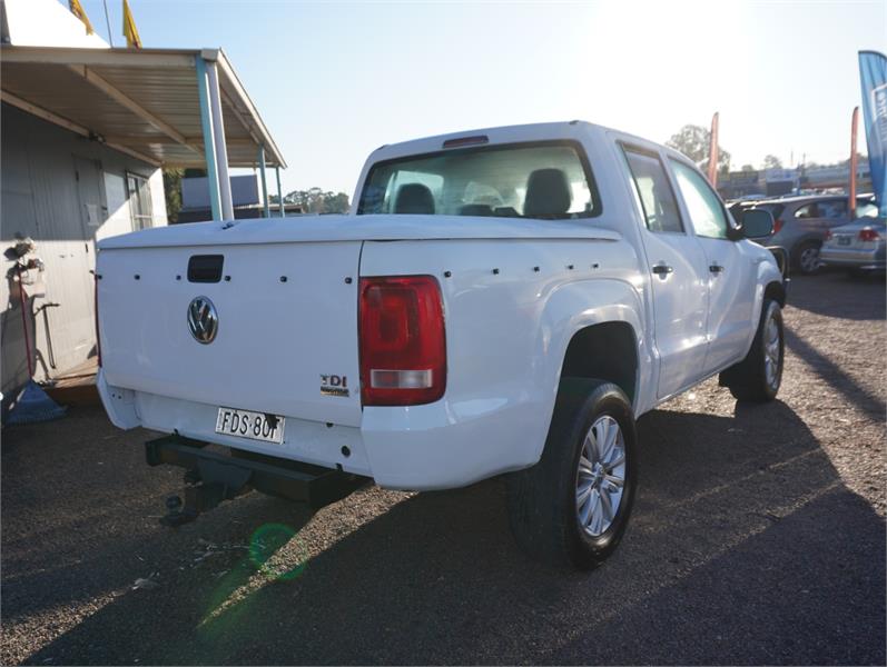 2011 VOLKSWAGEN AMAROK 2H MY12 TDI400 (4x4) 6 SP MANUAL DUAL C/CHAS