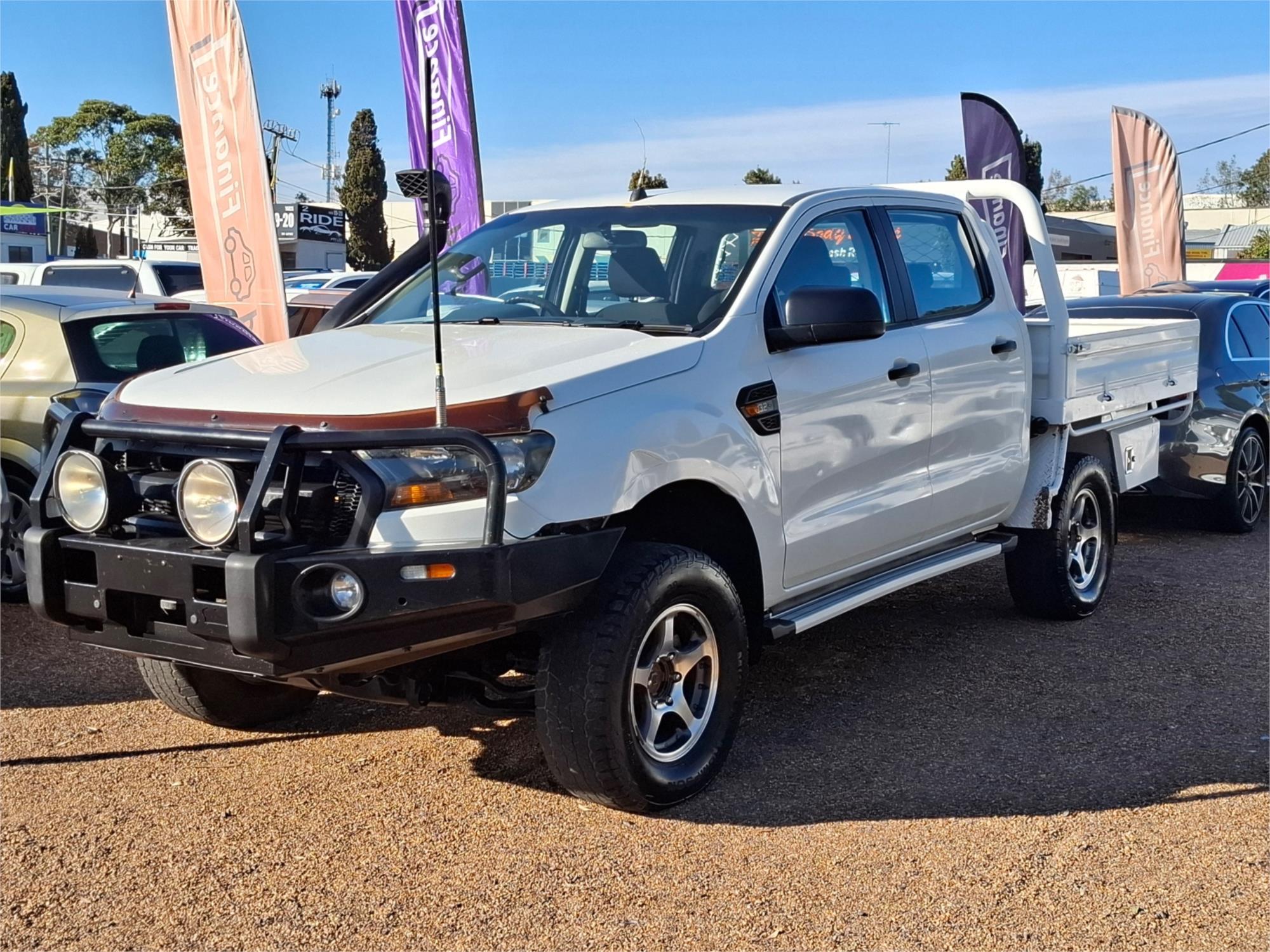 2016 FORD RANGER PX MKII XL MAN 6SP, 4X4 SUPER CAB CHASSIS