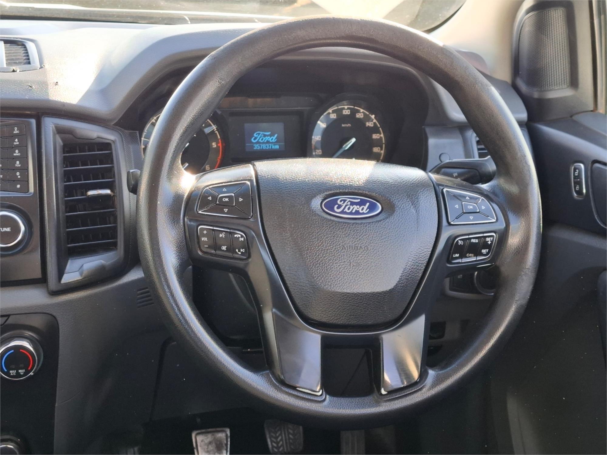 2016 FORD RANGER PX MKII XL MAN 6SP, 4X4 SUPER CAB CHASSIS