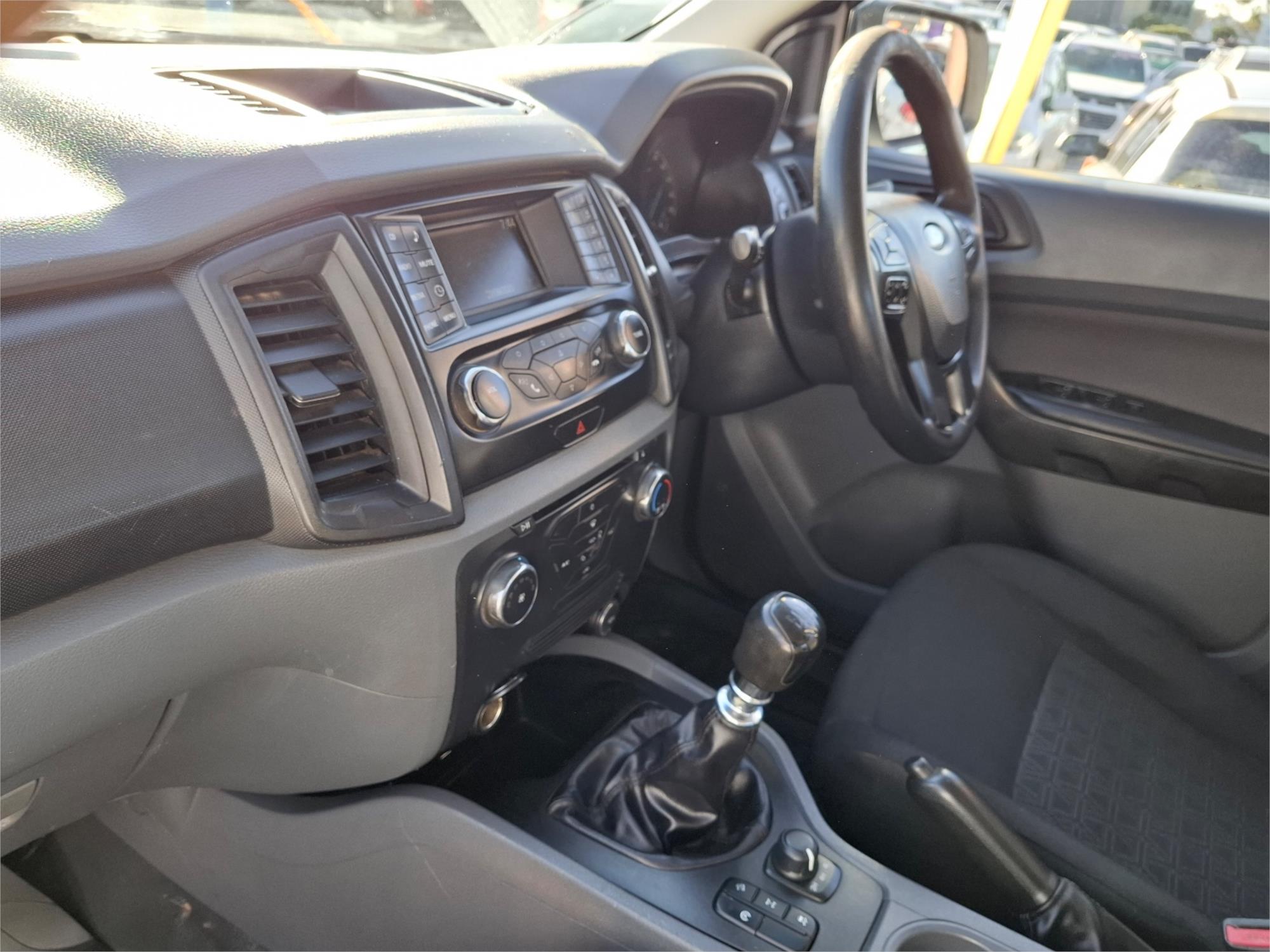 2016 FORD RANGER PX MKII XL MAN 6SP, 4X4 SUPER CAB CHASSIS