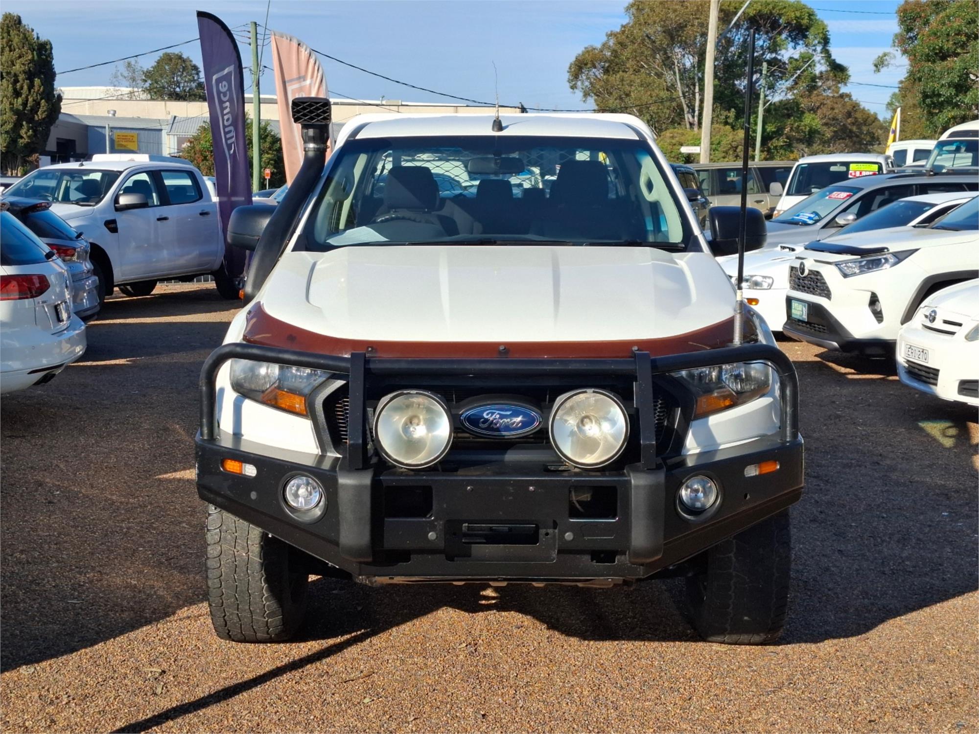 2016 FORD RANGER PX MKII XL MAN 6SP, 4X4 SUPER CAB CHASSIS