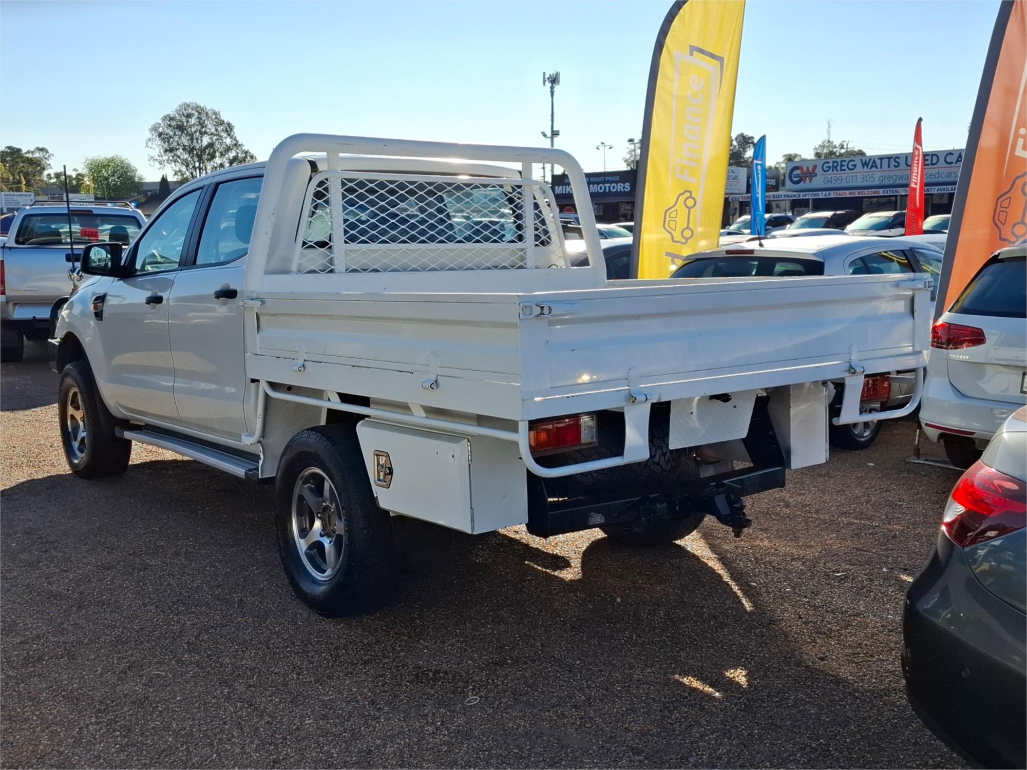 2016 FORD RANGER PX MKII XL MAN 6SP, 4X4 SUPER CAB CHASSIS