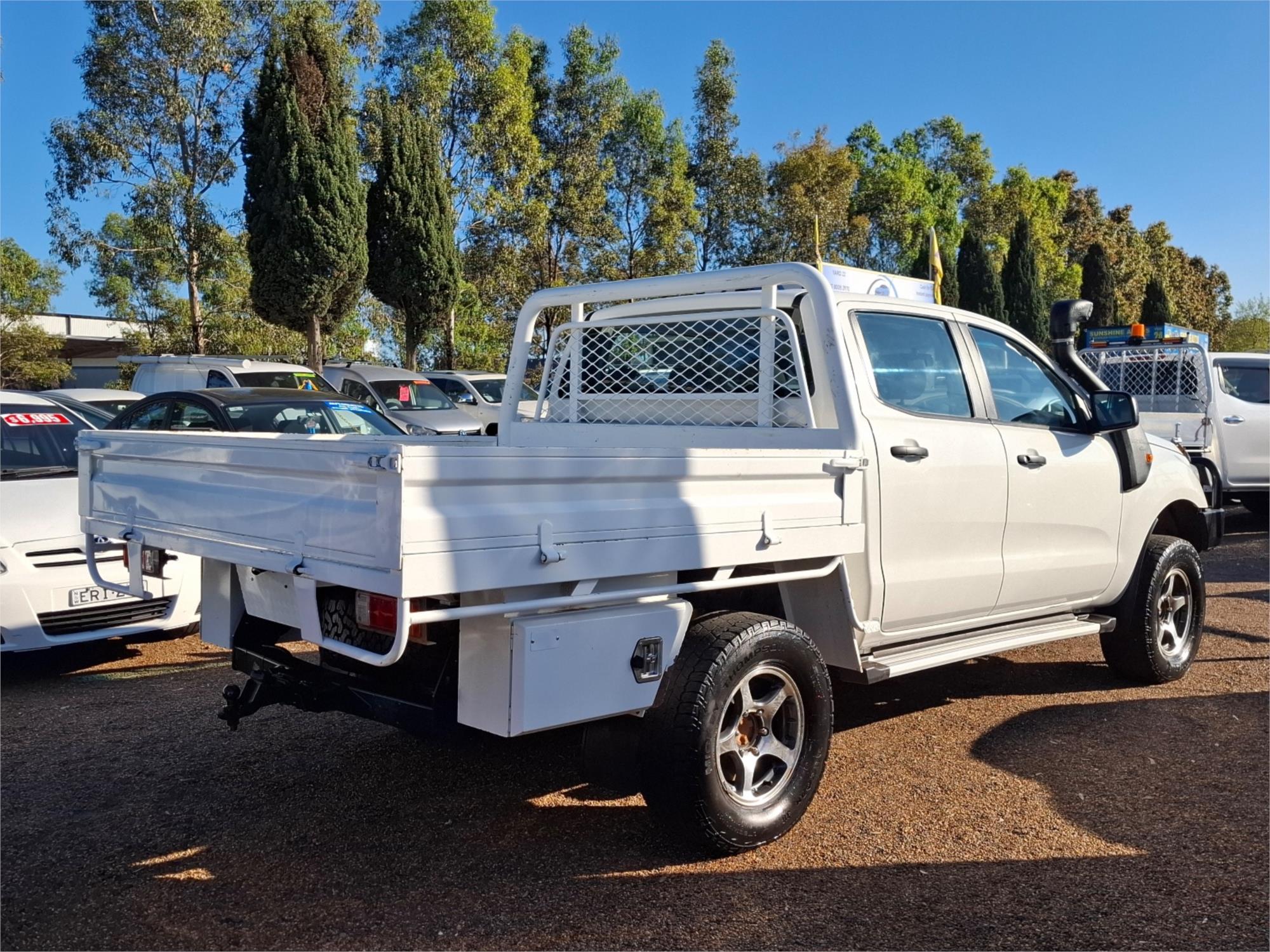 2016 FORD RANGER PX MKII XL MAN 6SP, 4X4 SUPER CAB CHASSIS