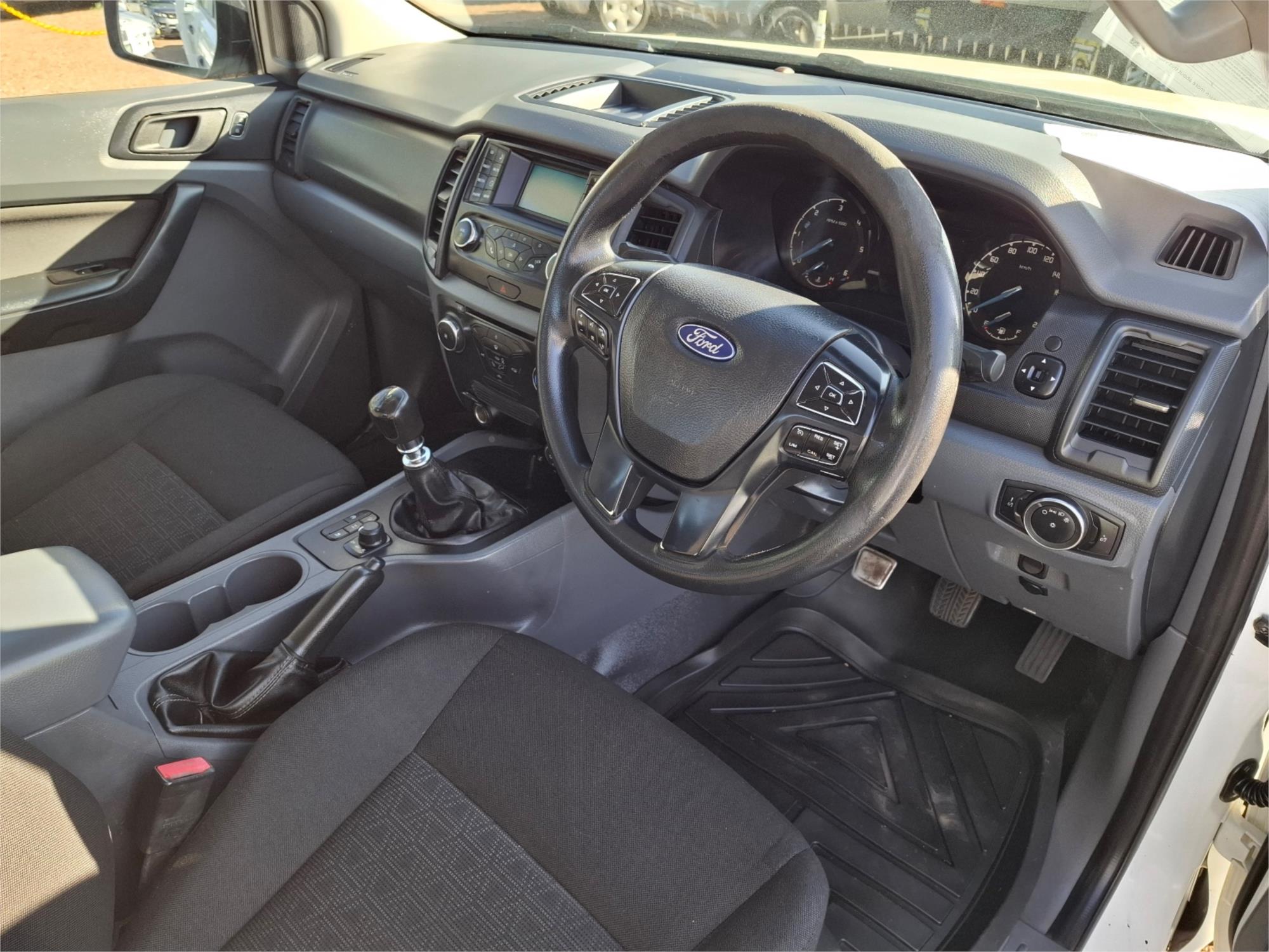 2016 FORD RANGER PX MKII XL MAN 6SP, 4X4 SUPER CAB CHASSIS