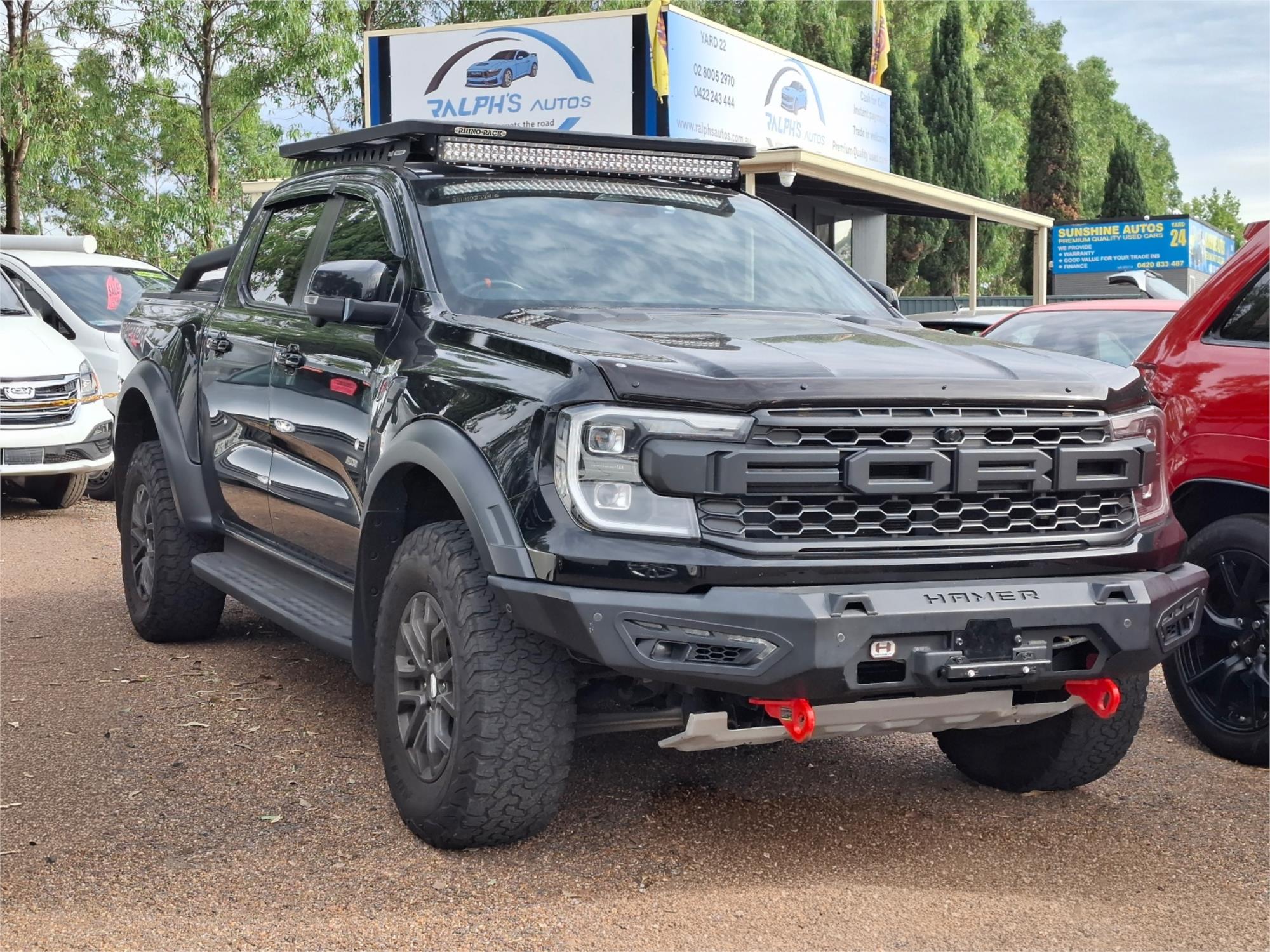 2023 FORD RANGER PY MY23.5 RAPTOR 3.0 (4x4) 10 SP AUTOMATIC DOUBLE CAB P/UP