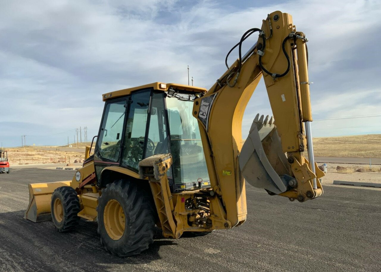 2007 CATERPILLAR 420 D 4X4 LOADER BACKHOE W/EXTENDAH LOADER (BACKHOE)