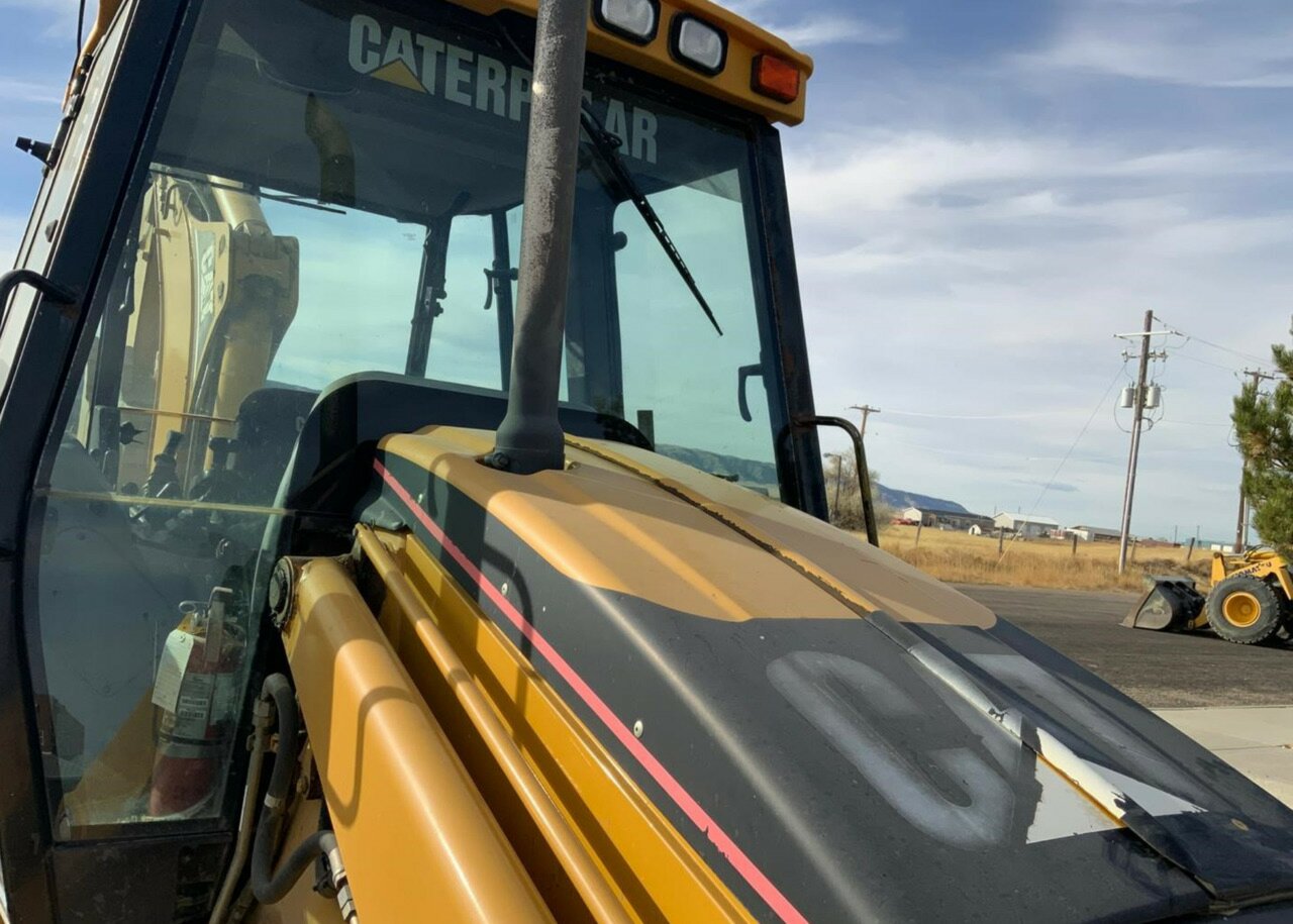 2007 CATERPILLAR 420 D 4X4 LOADER BACKHOE W/EXTENDAH LOADER (BACKHOE)