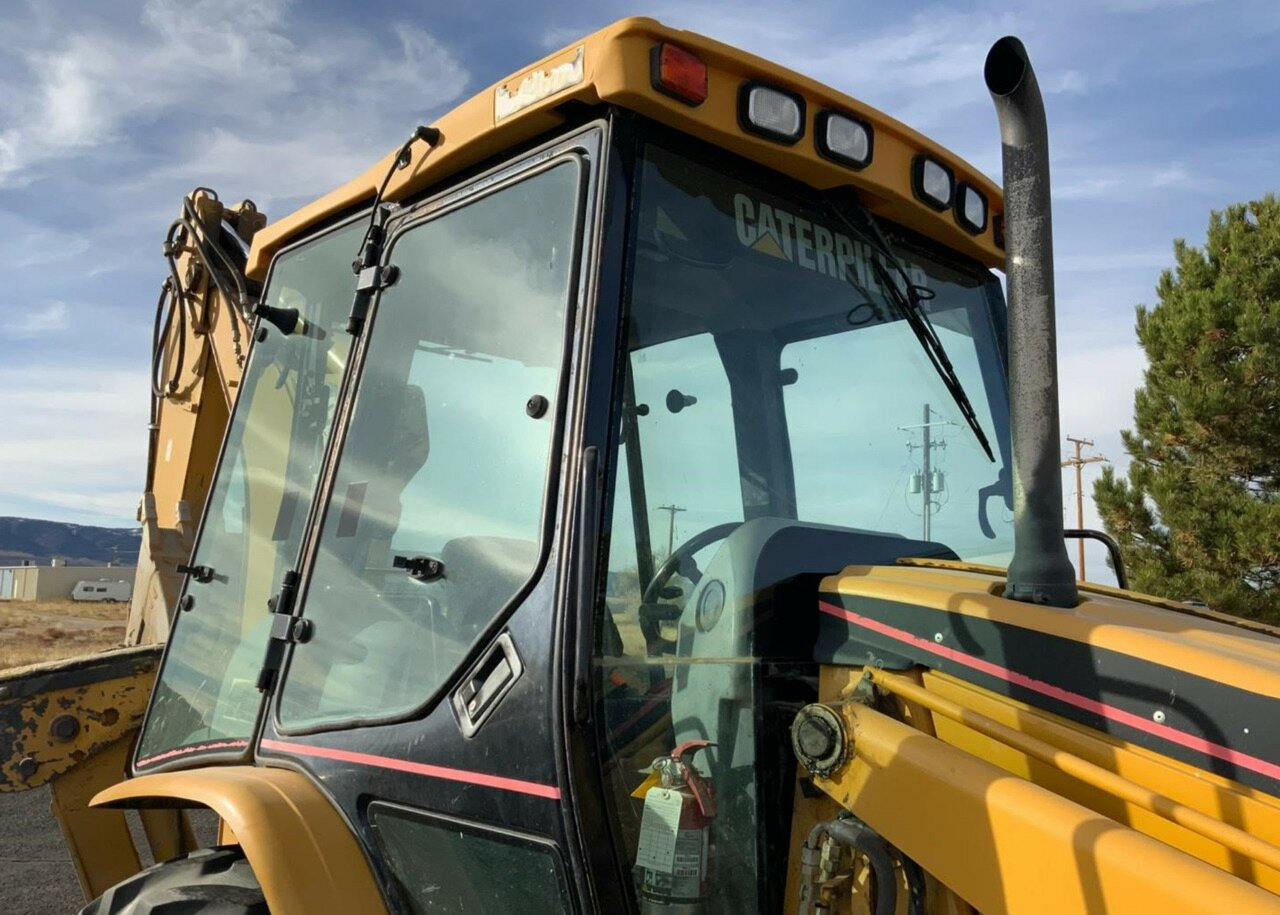 2007 CATERPILLAR 420 D 4X4 LOADER BACKHOE W/EXTENDAH LOADER (BACKHOE)