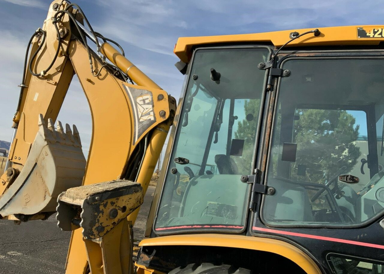 2007 CATERPILLAR 420 D 4X4 LOADER BACKHOE W/EXTENDAH LOADER (BACKHOE)