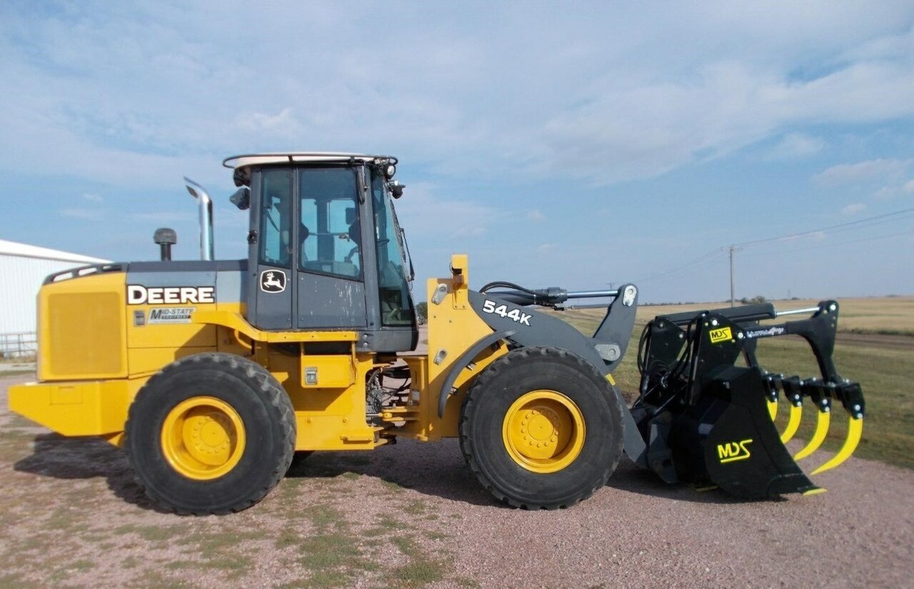 2015 JOHN DEERE 544 K LOADER (WHEELED)