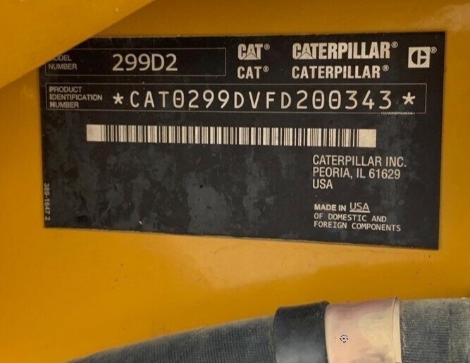 2015 CATERPILLAR 299 D2 LOADER (TRACKED)