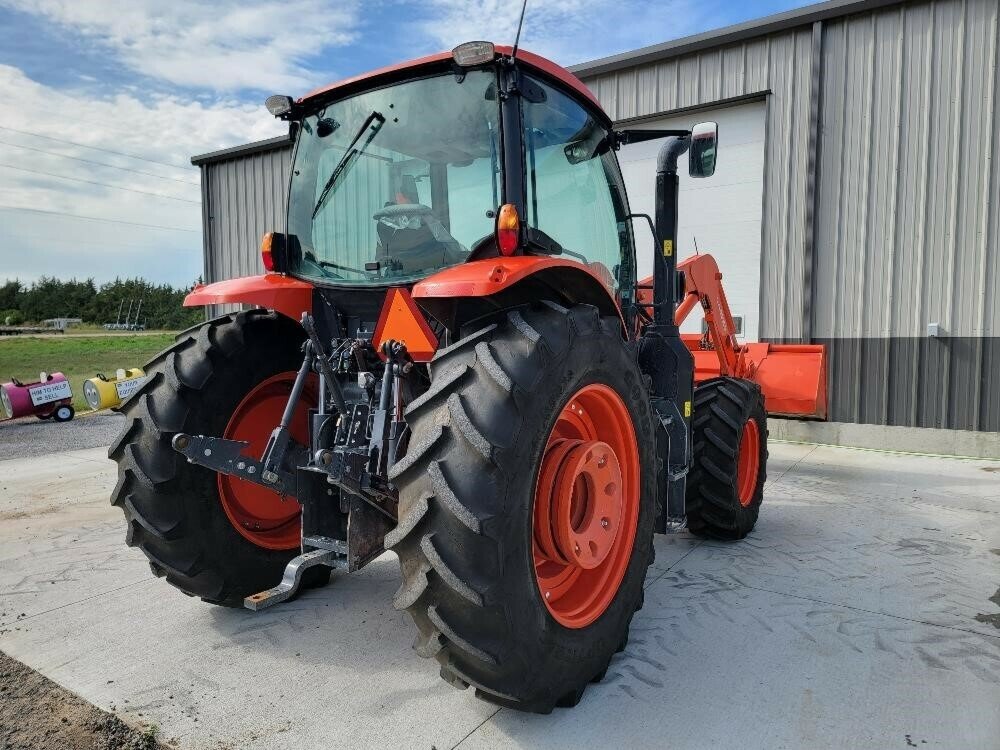 2014 KUBOTA M6-131 MFWD TRACTOR W/LOADER LOADER (WHEELED)
