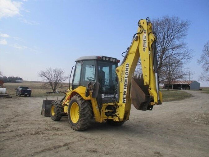 2008 NEW HOLLAND B95B LOADER (WHEELED)