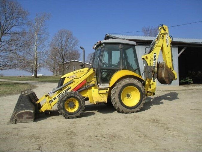 2008 NEW HOLLAND B95B LOADER (WHEELED)