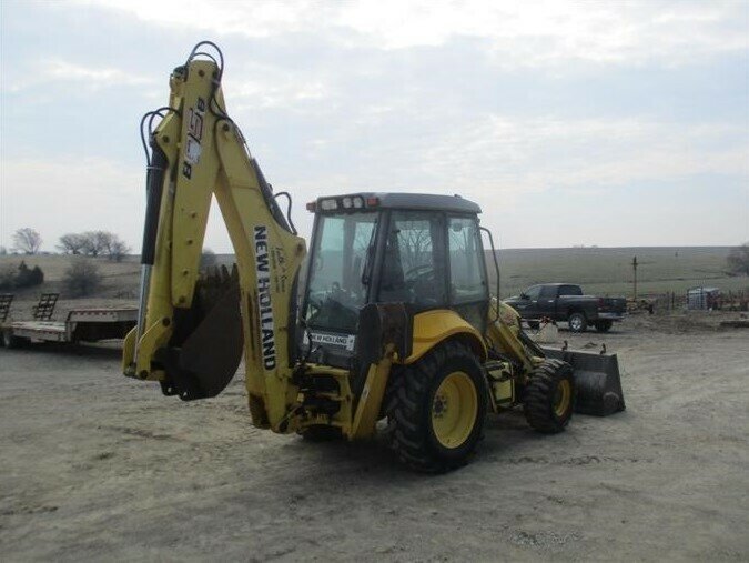 2008 NEW HOLLAND B95B LOADER (WHEELED)
