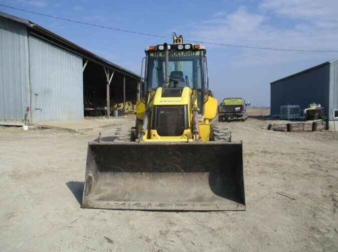 2008 NEW HOLLAND B95B LOADER (WHEELED)