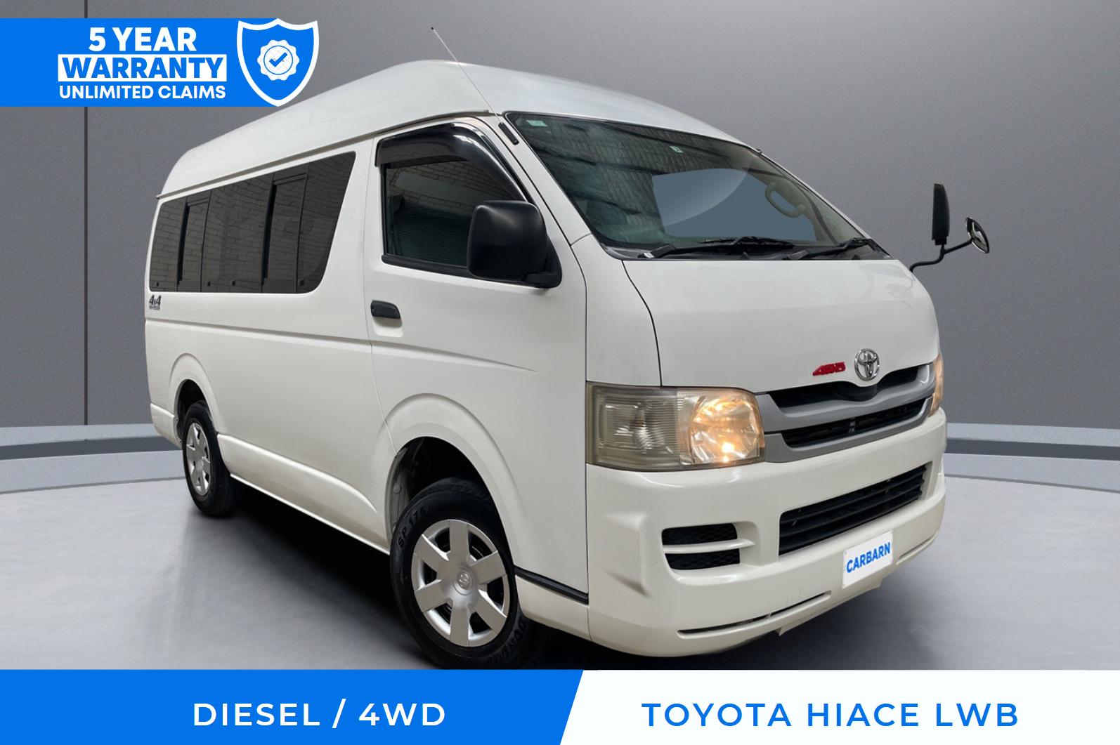 2008 TOYOTA HIACE LWB AUTO MY08 VAN