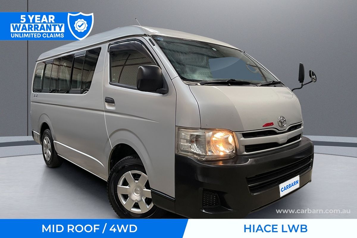 2011 TOYOTA HIACE GL AUTO 4WD VAN