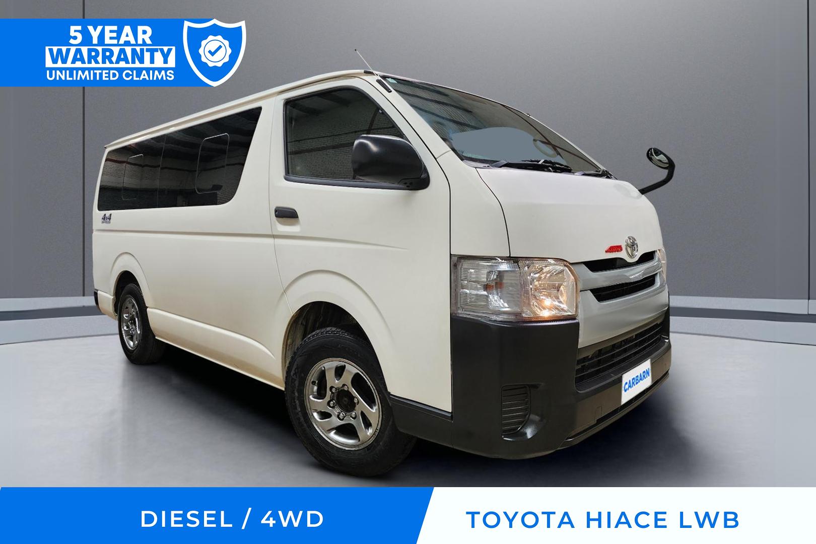 2018 TOYOTA HIACE GRAND CABIN AUTO VAN