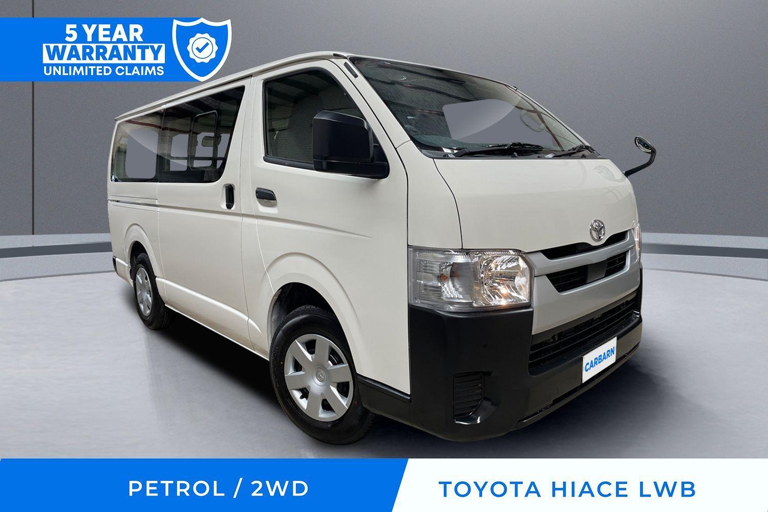 2024 TOYOTA HIACE LWB AUTOMATIC VAN