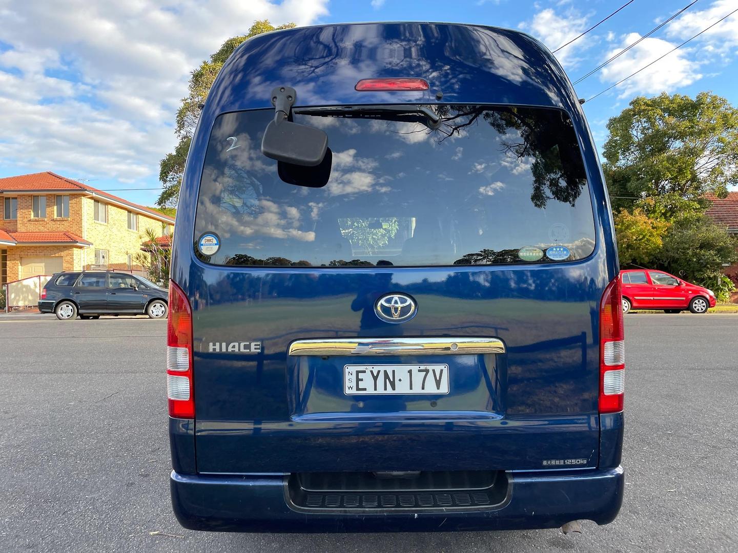 2013 TOYOTA HIACE DX AUTO LWB VAN