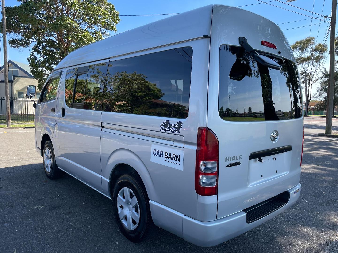 2013 TOYOTA HIACE DX LWB AUTO 4WD VAN