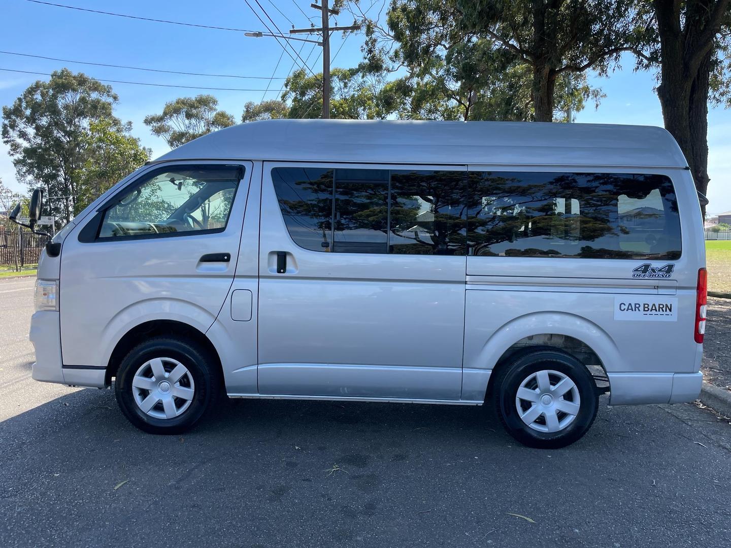 2013 TOYOTA HIACE DX LWB AUTO 4WD VAN