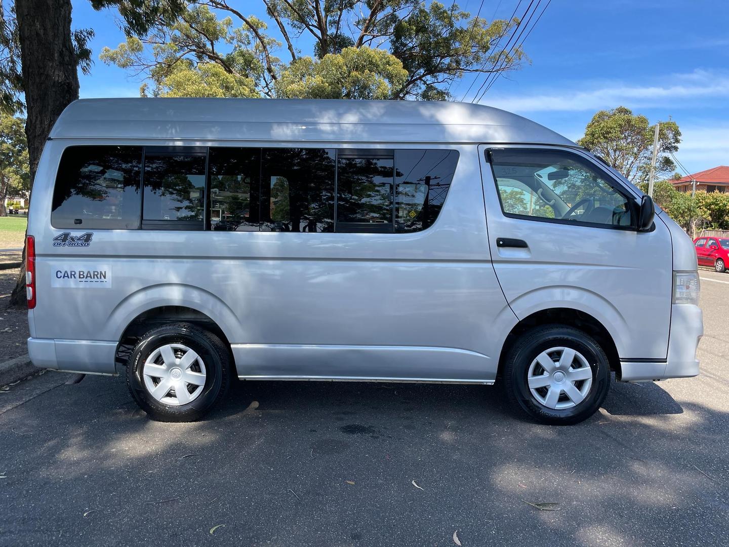 2013 TOYOTA HIACE DX LWB AUTO 4WD VAN