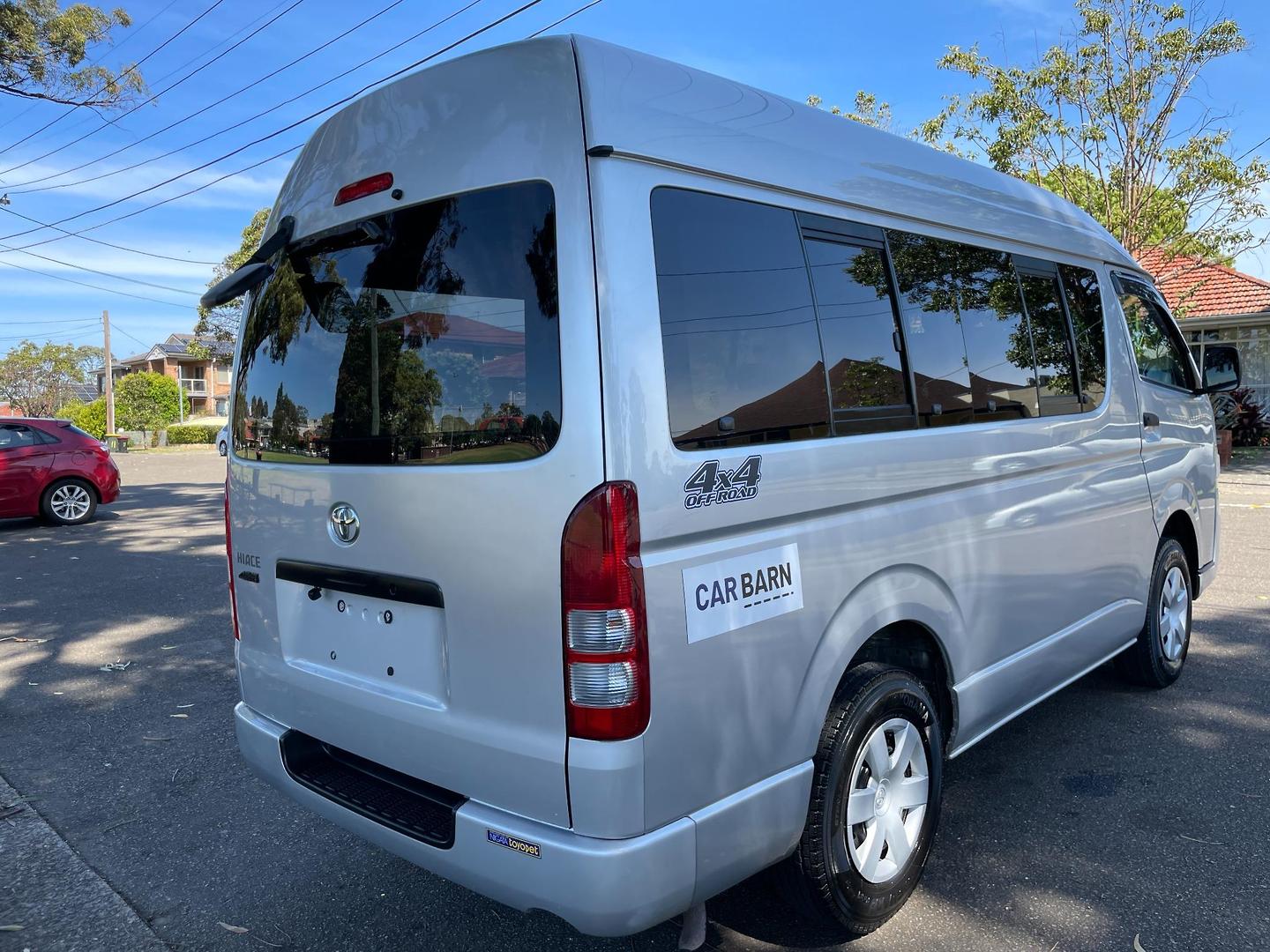 2013 TOYOTA HIACE DX LWB AUTO 4WD VAN