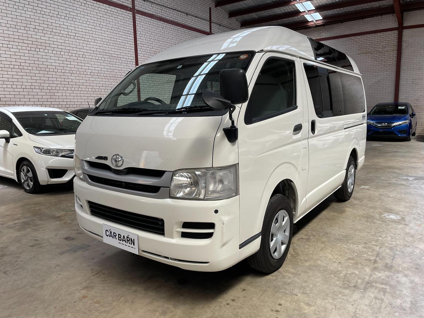2009 TOYOTA HIACE DX LWB HIGH ROOF AUTO 4WD VAN