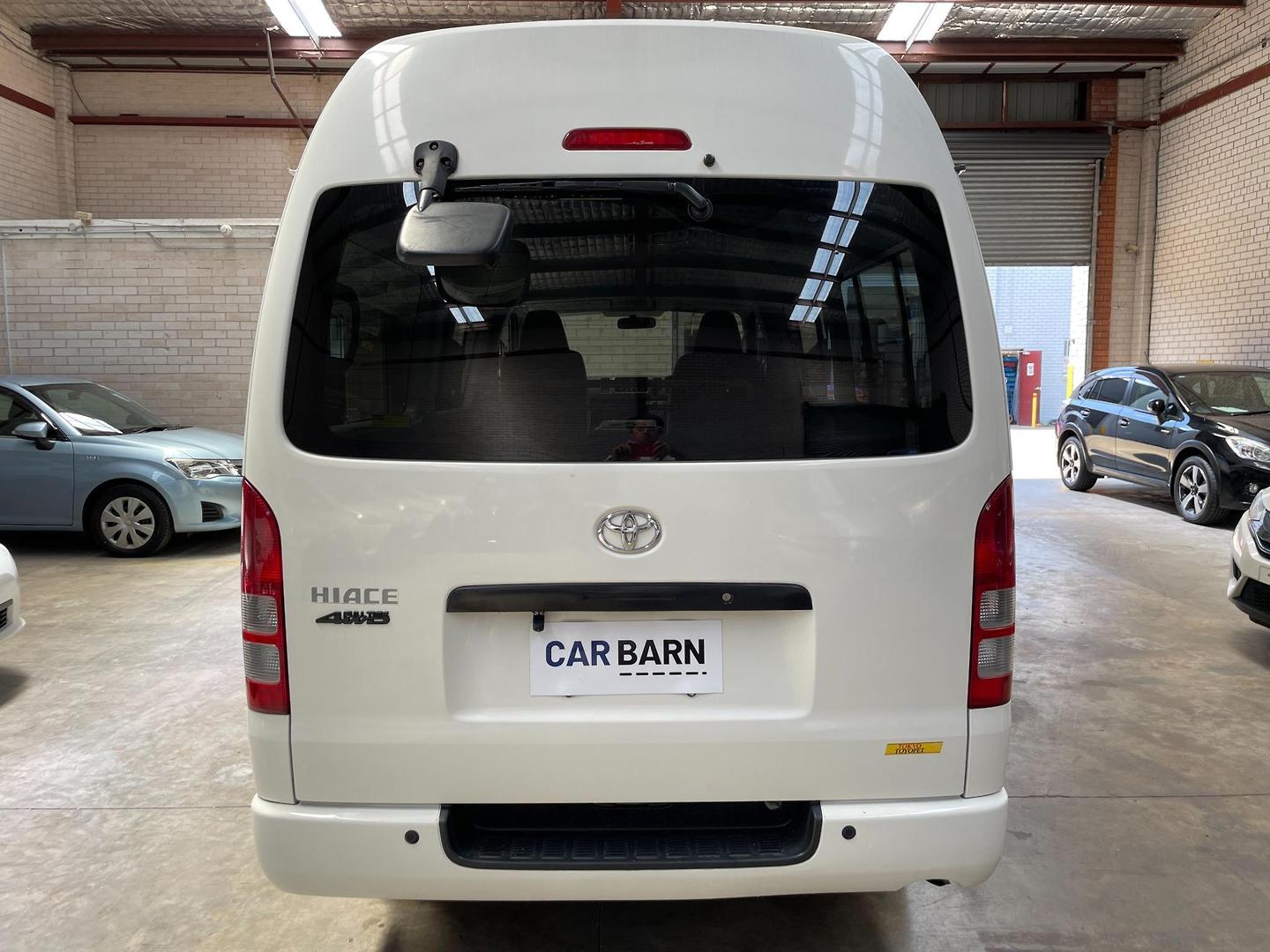 2009 TOYOTA HIACE DX LWB HIGH ROOF AUTO 4WD VAN