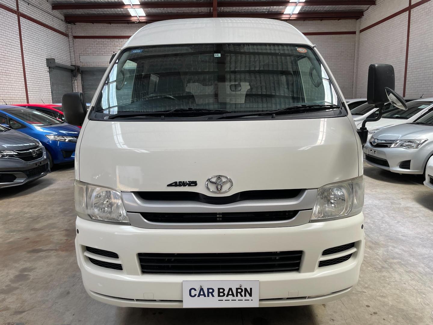 2009 TOYOTA HIACE DX LWB HIGH ROOF AUTO 4WD VAN