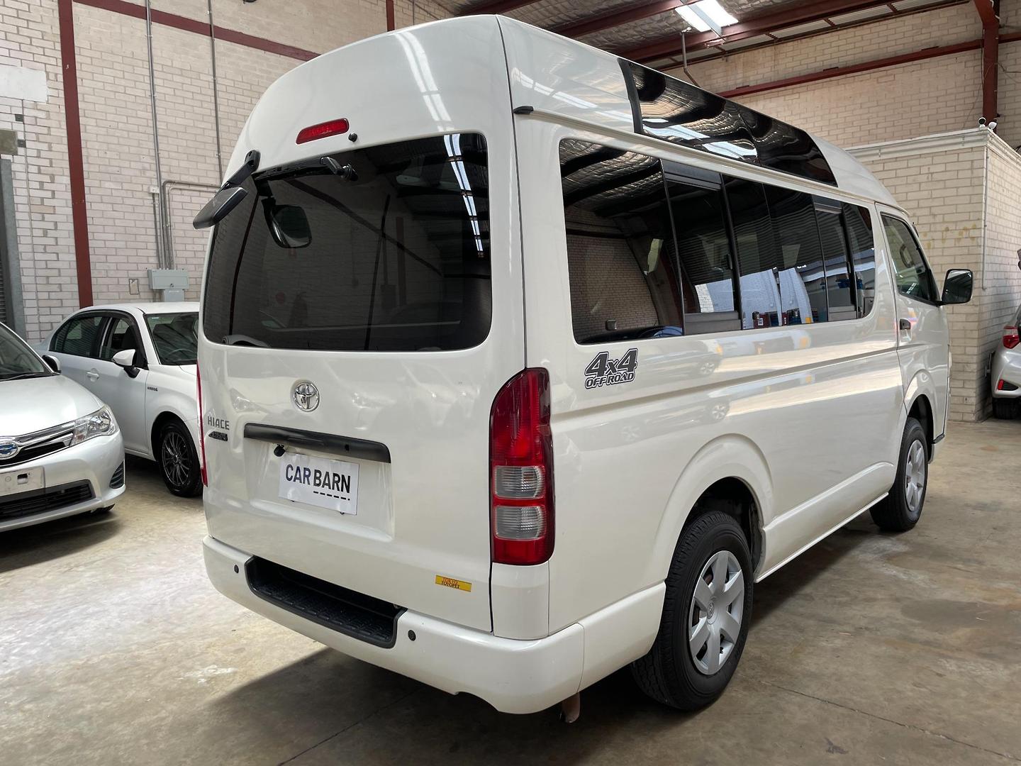 2009 TOYOTA HIACE DX LWB HIGH ROOF AUTO 4WD VAN
