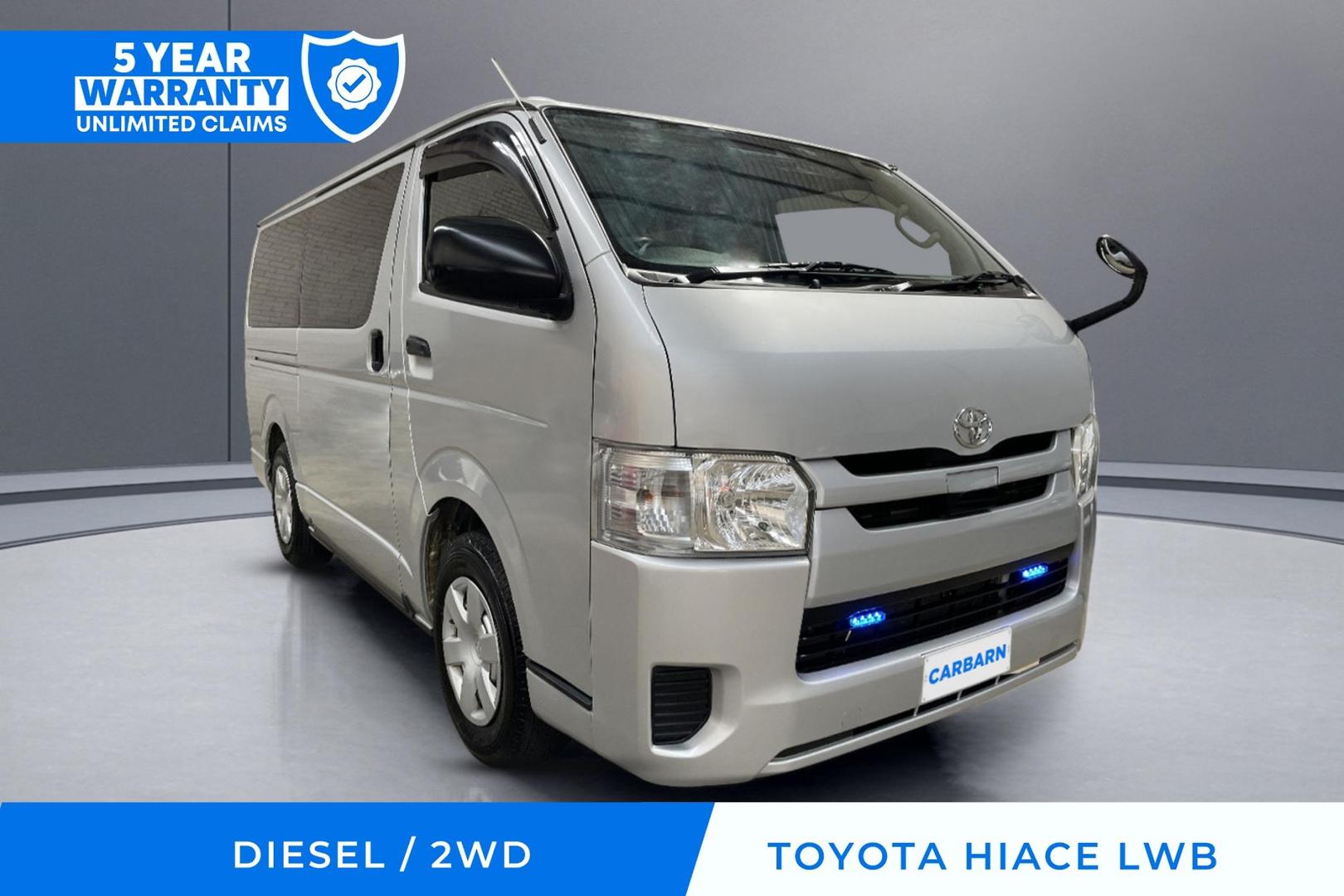 2018 TOYOTA HIACE GDH201 LWB AUTOMATIC VAN