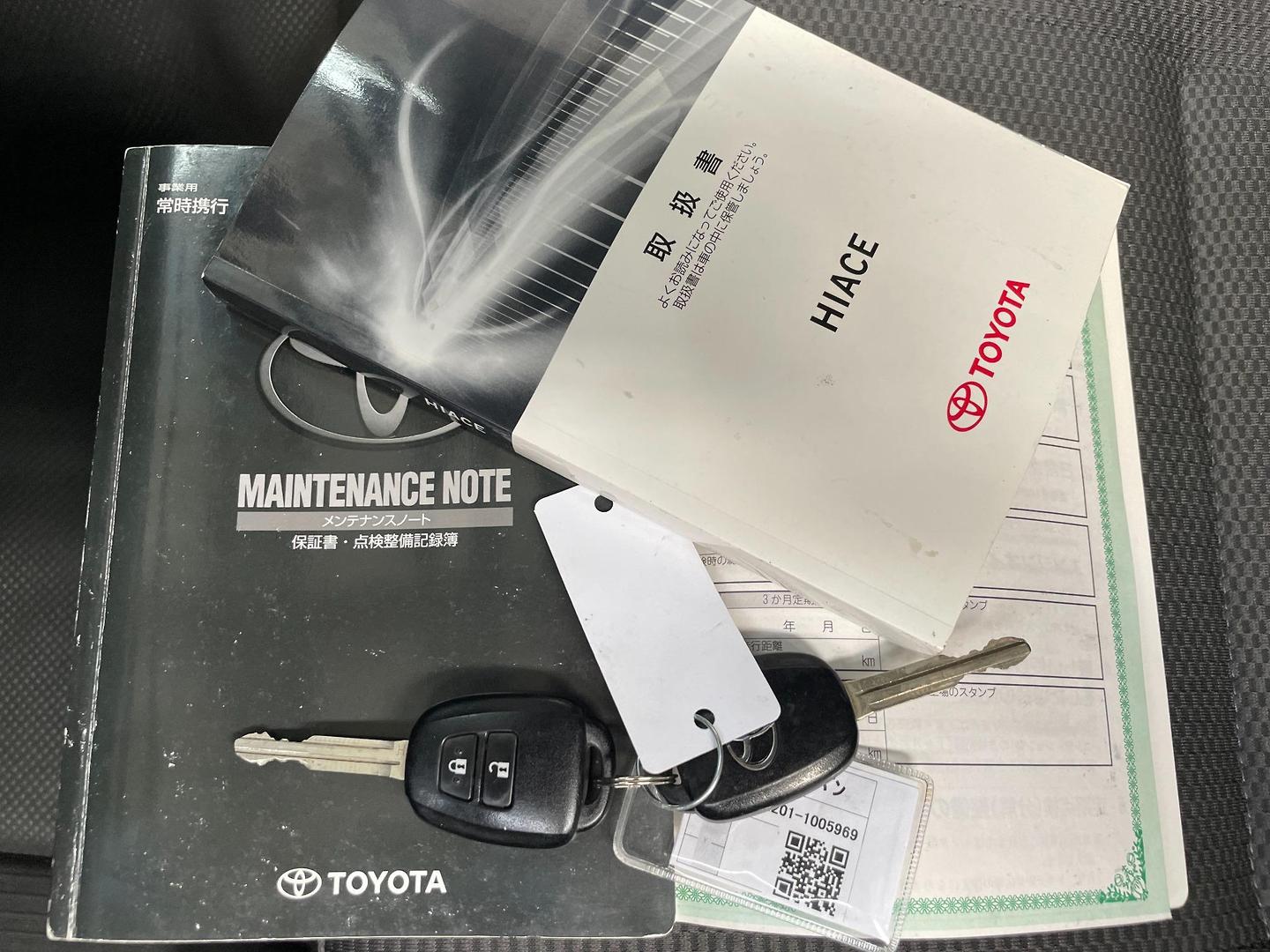 2018 TOYOTA HIACE GDH201 LWB AUTOMATIC VAN