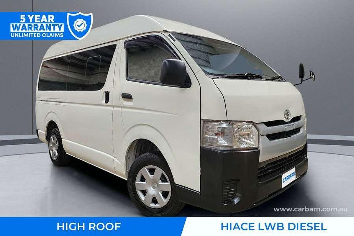 2018 TOYOTA HIACE DX LWB AUTO VAN