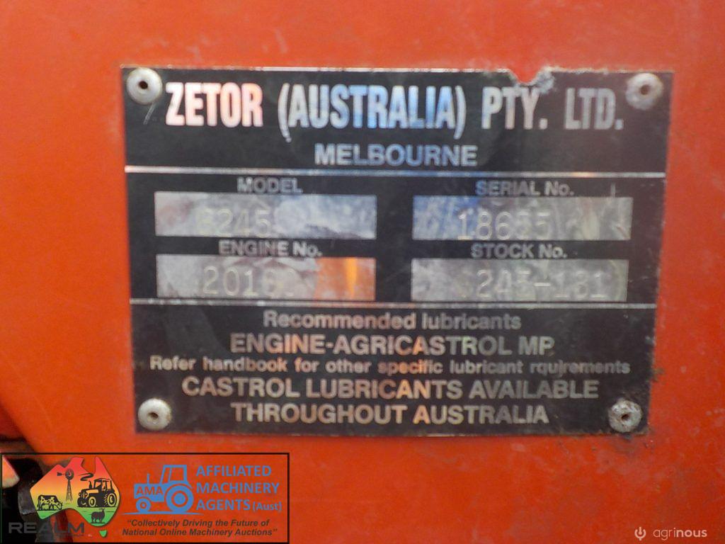ZETOR TRACTOR
