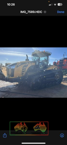 2018 CAT CHALLENGER MT875E TRACTOR
