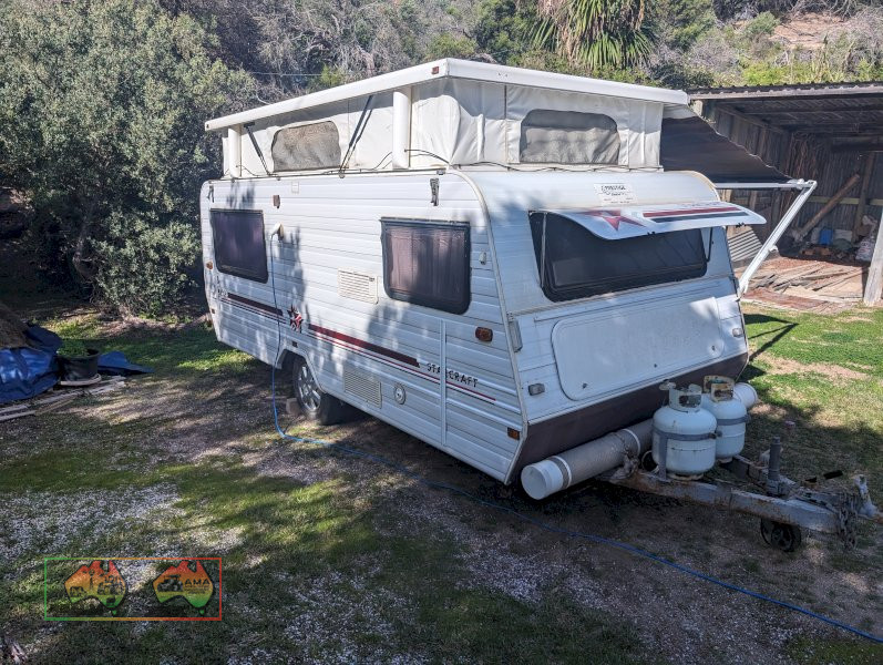 1996 JAYCO STARCRAFT 18ft CARAVAN