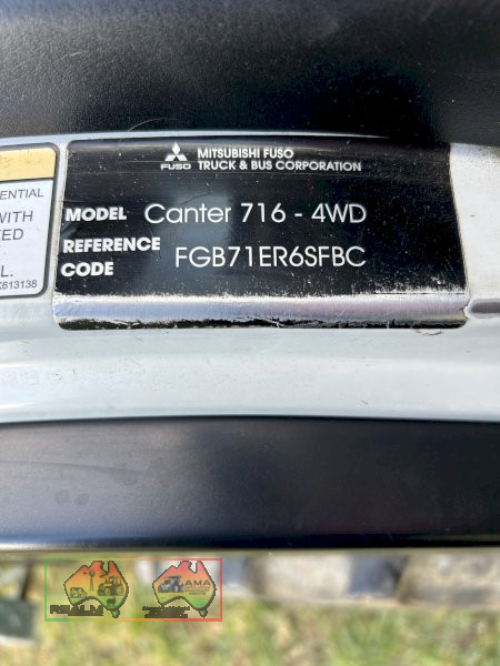 2020 FUSO CANTER 716 SPRAY UNIT