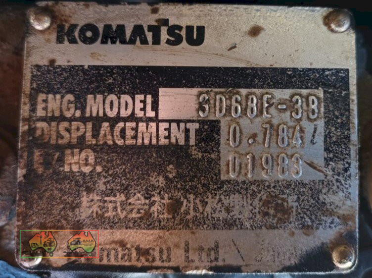 KOMATSU EXCAVATOR