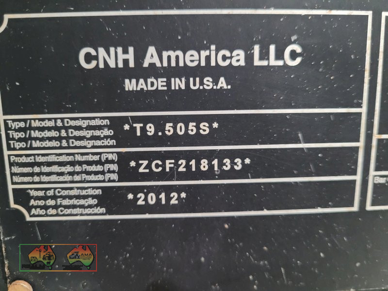 2012 NEW HOLLAND TRACTOR