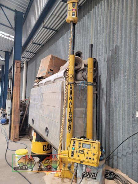 LASER ALIGNMENT CONTROL PANEL & ADJUSTABLE TOWER