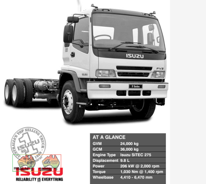 1989 ISUZU FVZ 1400 15 SP MANUAL C/CHAS