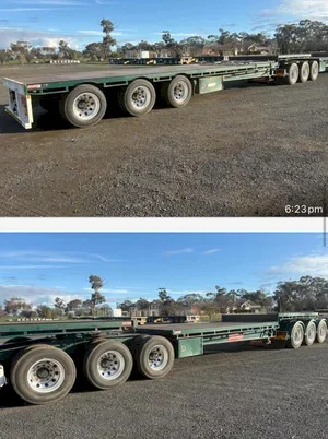 BARKER DROP DECK TRAILER