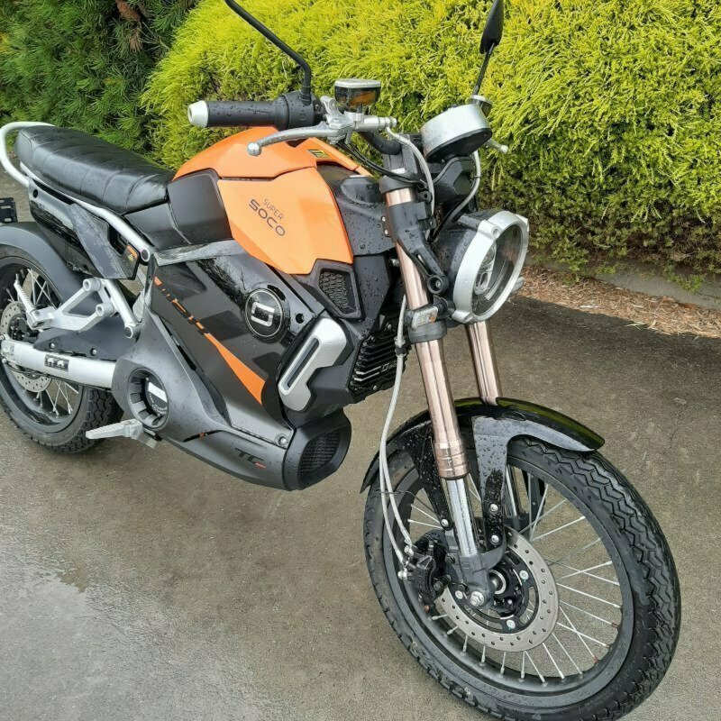 2021 SUPER SOCO TC MAX SPOKE WHEEL ROAD